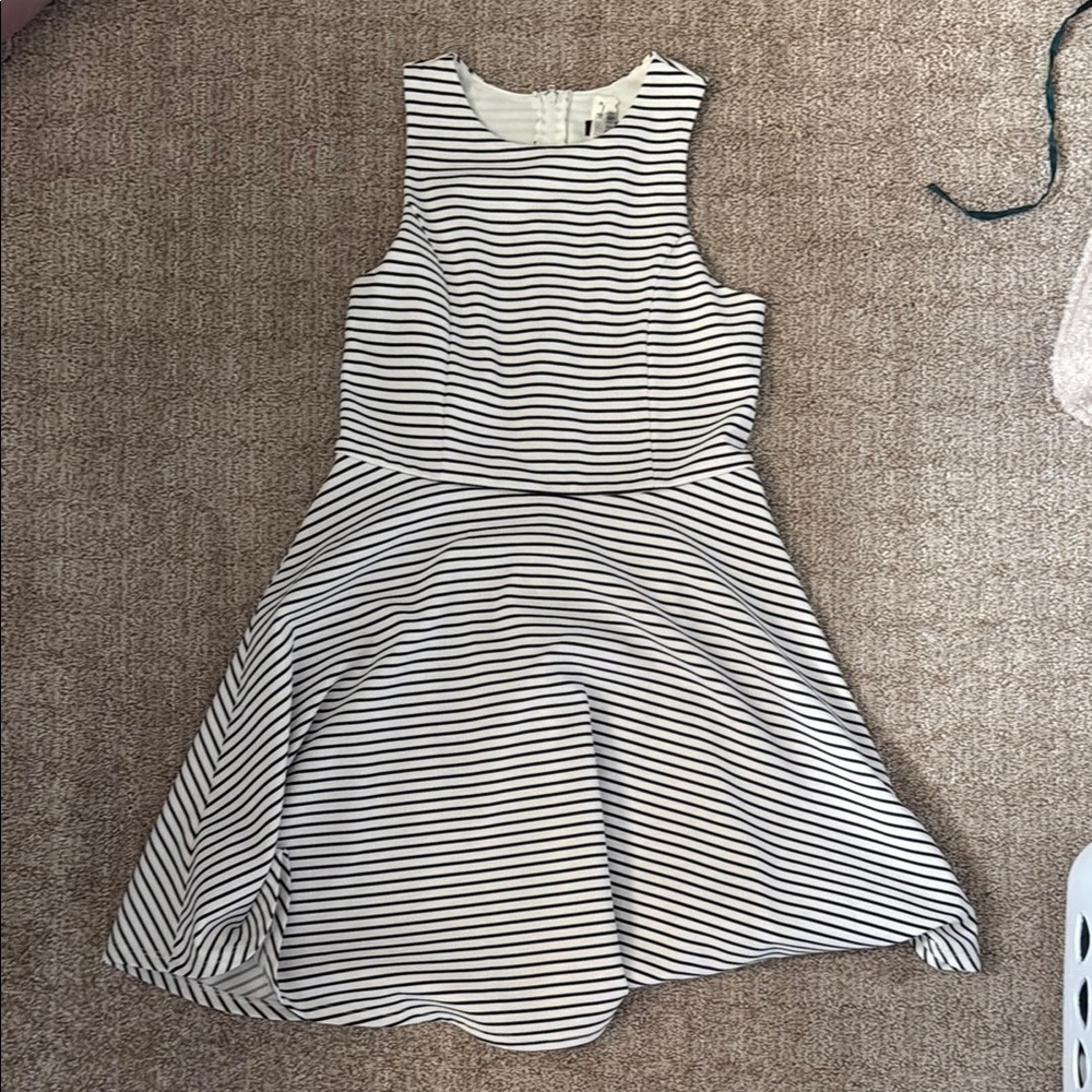 Striped Sleeveless Dress